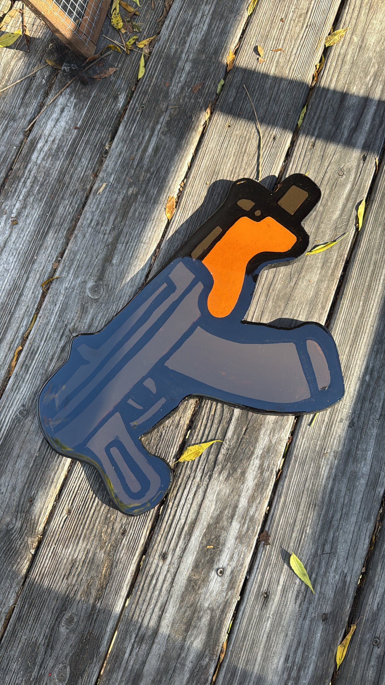 “Mini Draco” Epoxy Wall Art