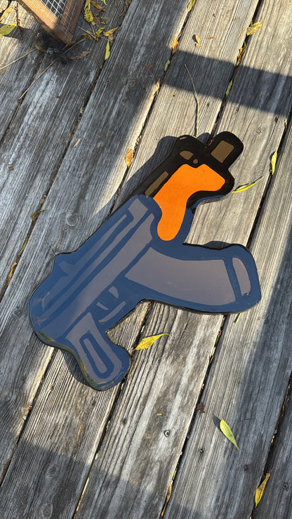 “Mini Draco” Epoxy Wall Art