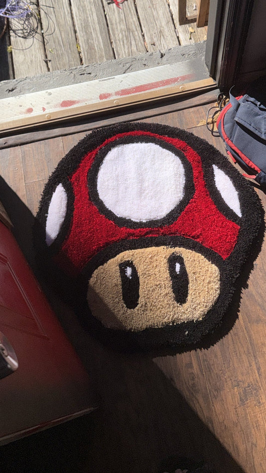“Mushroom” Custom Rug
