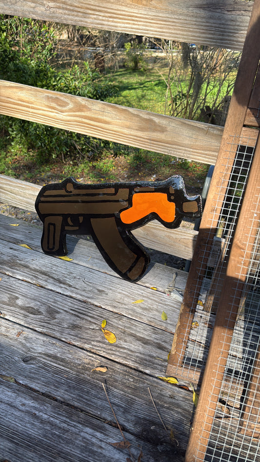 “Mini Draco” Epoxy Wall Art